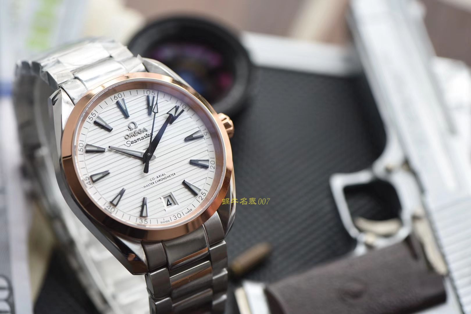 欧米茄海马系列220.22.41.21.02.001腕表【XF新品❗海马150M柚木纹面一比一超A精仿】 / M366