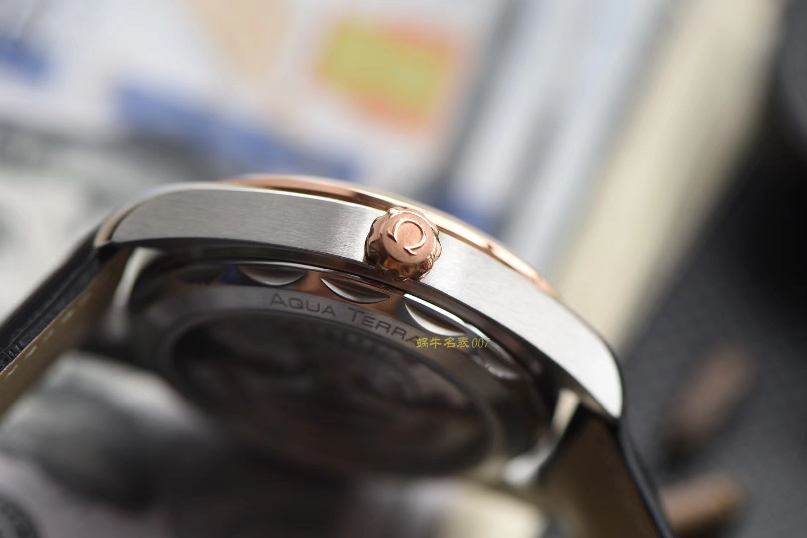 欧米茄海马系列220.22.41.21.02.001腕表【XF新品❗海马150M柚木纹面一比一超A精仿】 / M366