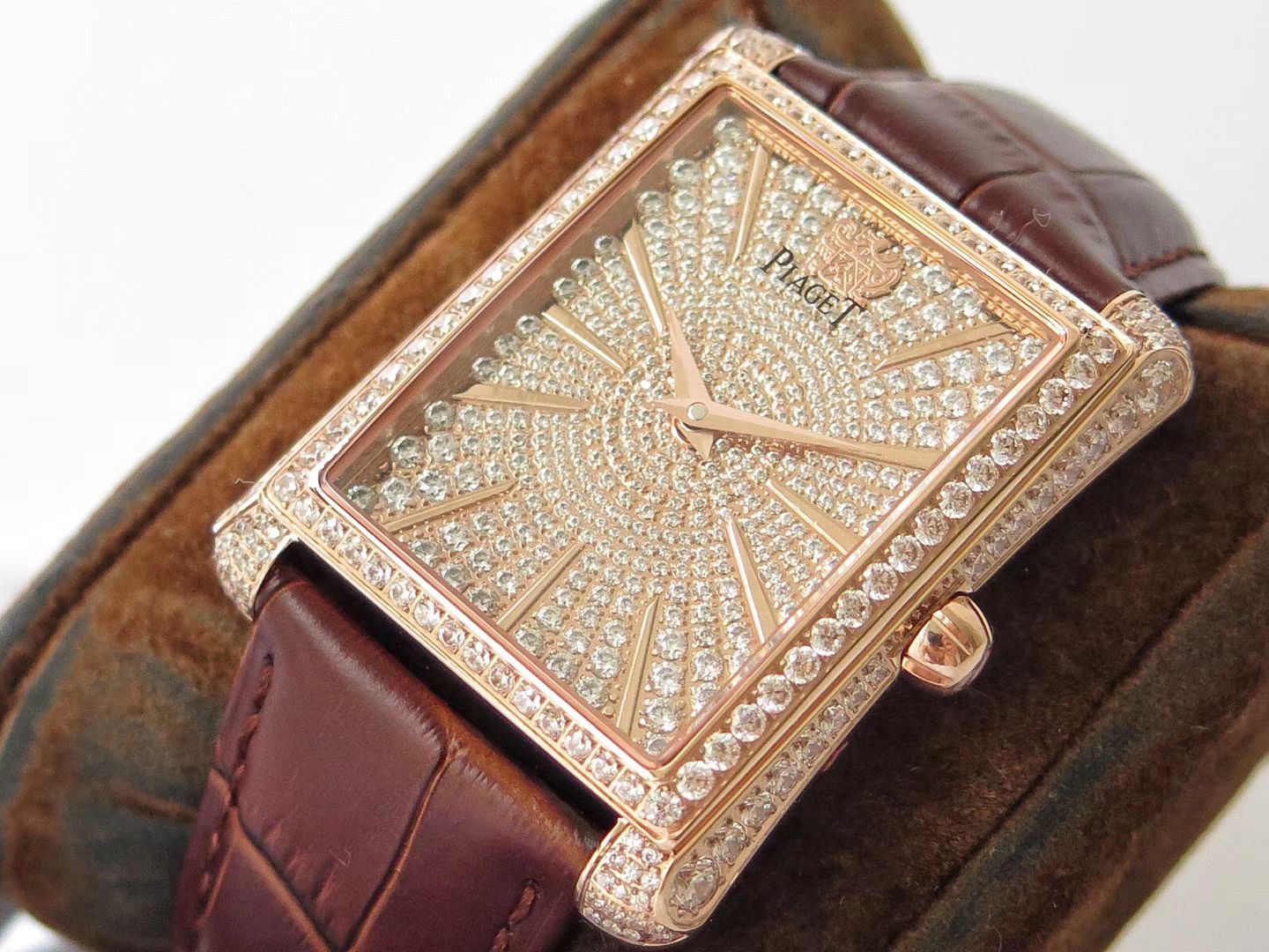 【KZ一比一超A精高仿手表】伯爵BLACK -TIE系列G0A33076腕表 / PT017