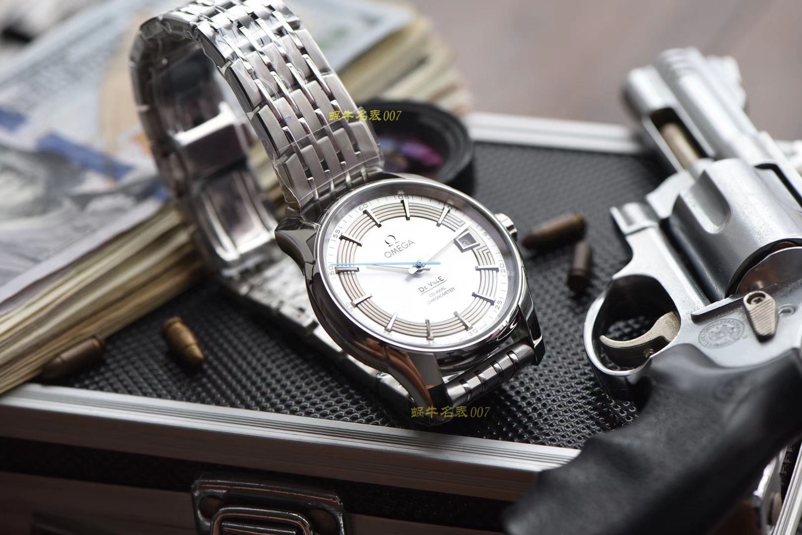 【视频评测】欧米茄碟飞系列431.30.41.21.02.001腕表【VS厂蝶飞明亮之白一比一高仿复刻】 / M367