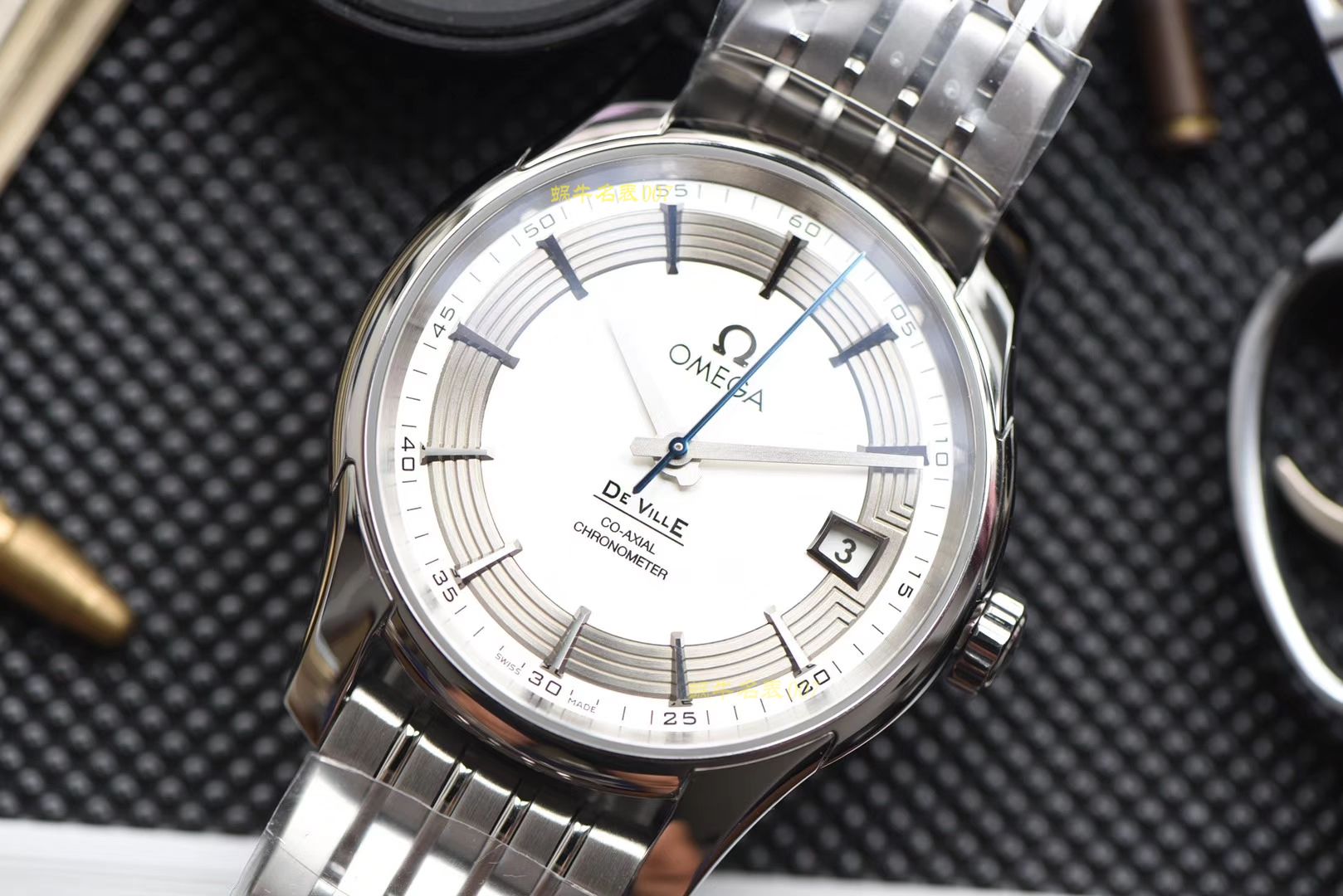 【视频评测】欧米茄碟飞系列431.30.41.21.02.001腕表【VS厂蝶飞明亮之白一比一高仿复刻】 / M367