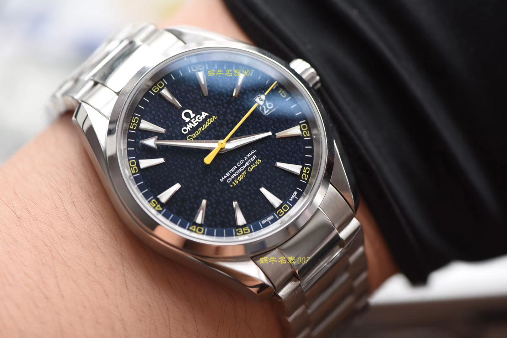 【视频评测VS 詹姆斯邦德007工艺新突破！升级V2 版本！顶级复刻高仿】欧米茄海马系列231.10.42.21.03.004腕表 / M368