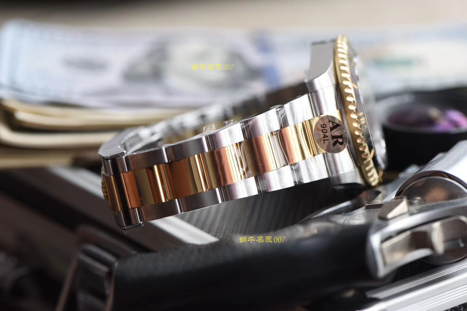 【AR厂一比一超A复刻高仿劳力士单黄间金鬼王最强副本】劳力士SEA-DEWLLER 126603海使型系列m126603-0001腕表 / R313