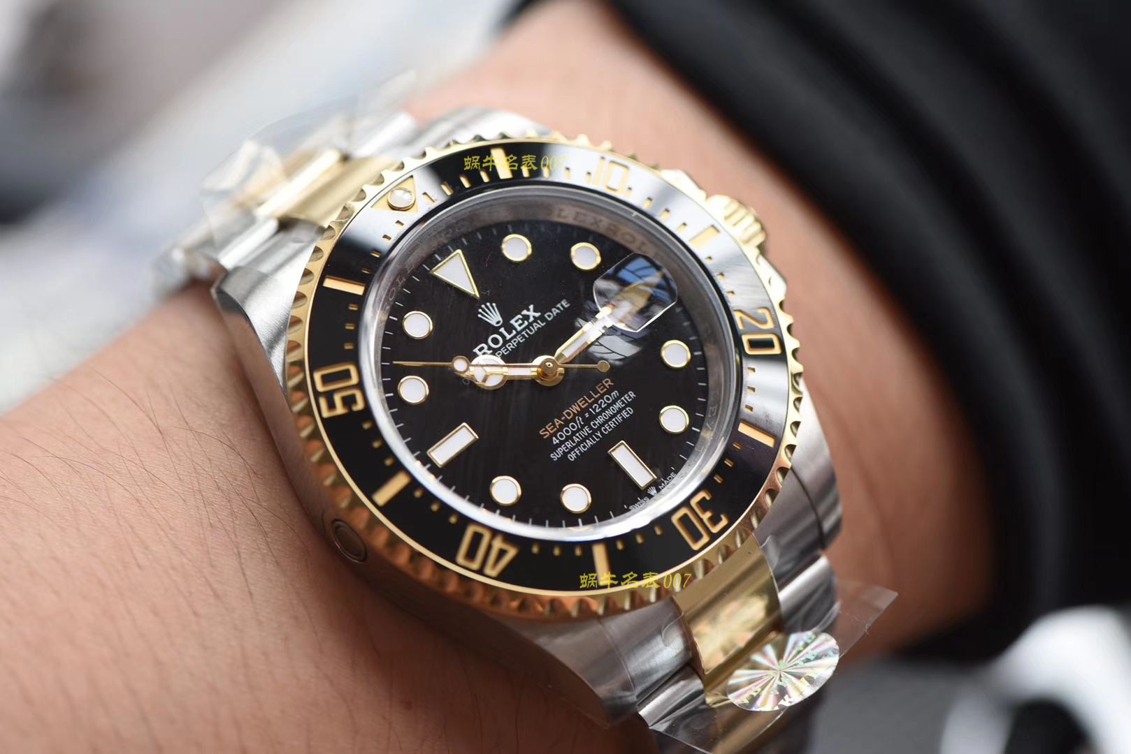【AR厂一比一超A复刻高仿劳力士单黄间金鬼王最强副本】劳力士SEA-DEWLLER 126603海使型系列m126603-0001腕表 / R313