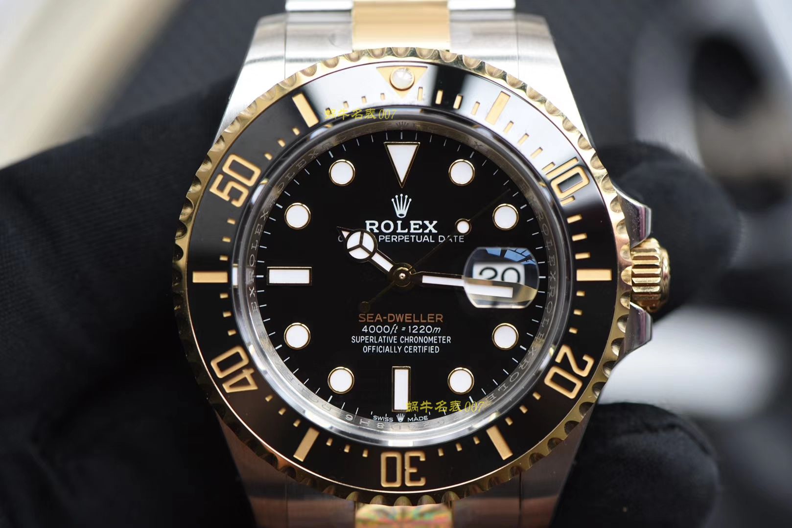【AR厂一比一超A复刻高仿劳力士单黄间金鬼王最强副本】劳力士SEA-DEWLLER 126603海使型系列m126603-0001腕表 / R313