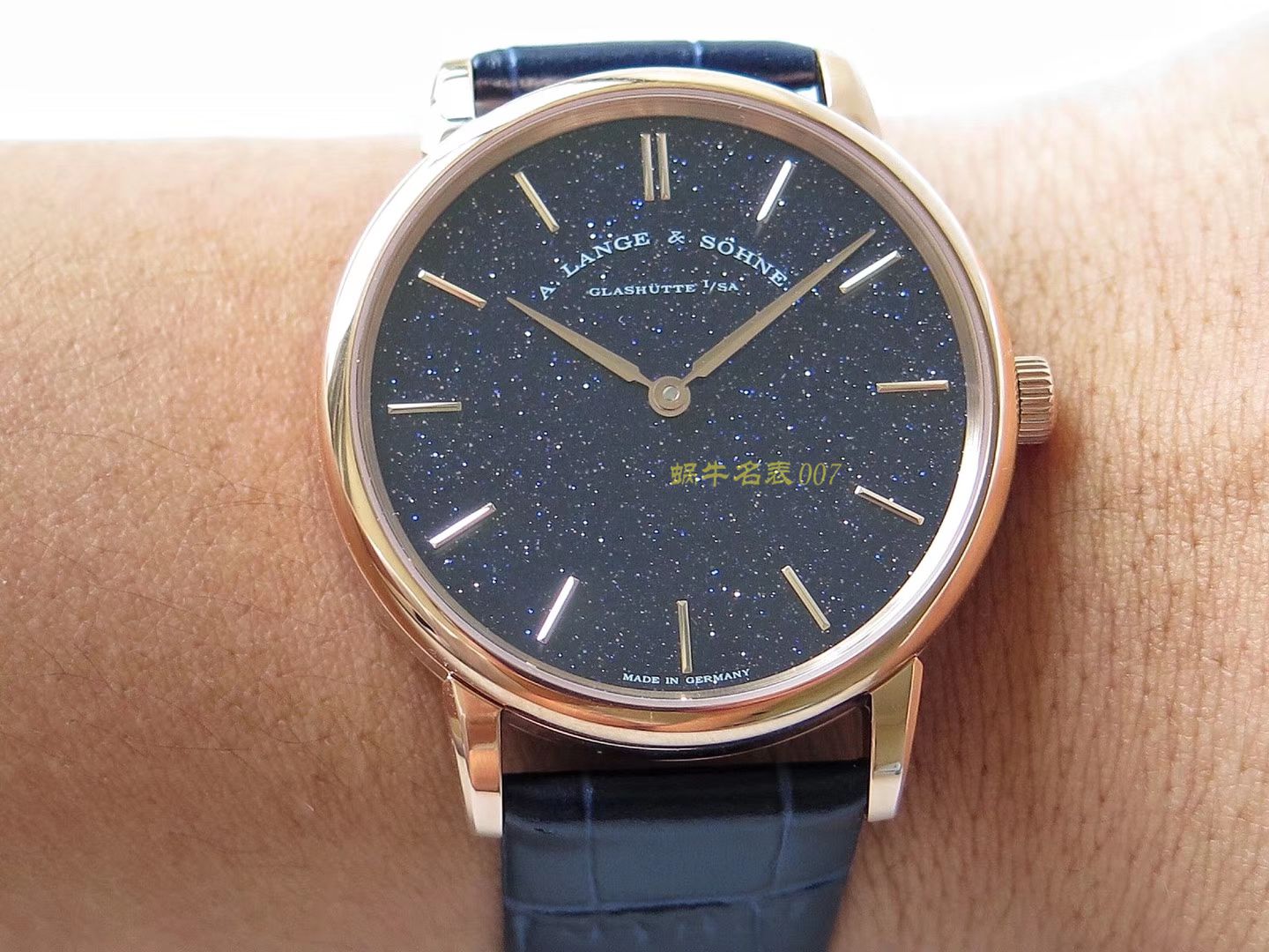 【SV一比一超A高仿手表】朗格SAXONIA系列211.033腕表（多面表盘可选） / LS016