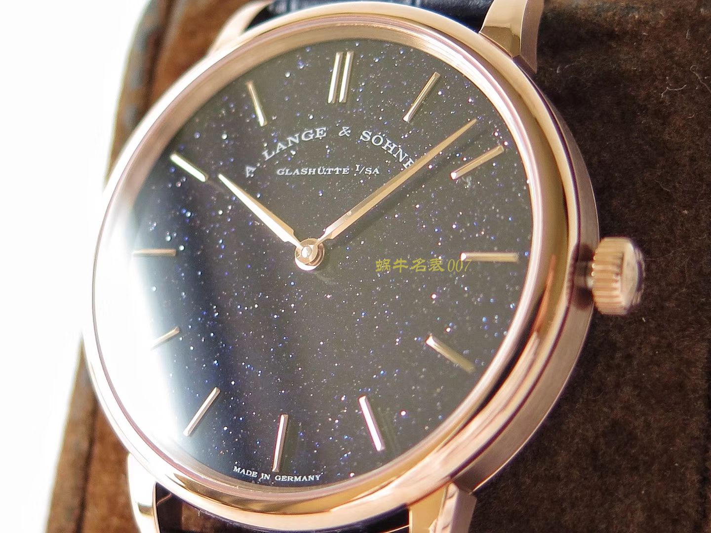 【SV一比一超A高仿手表】朗格SAXONIA系列211.033腕表（多面表盘可选） / LS016