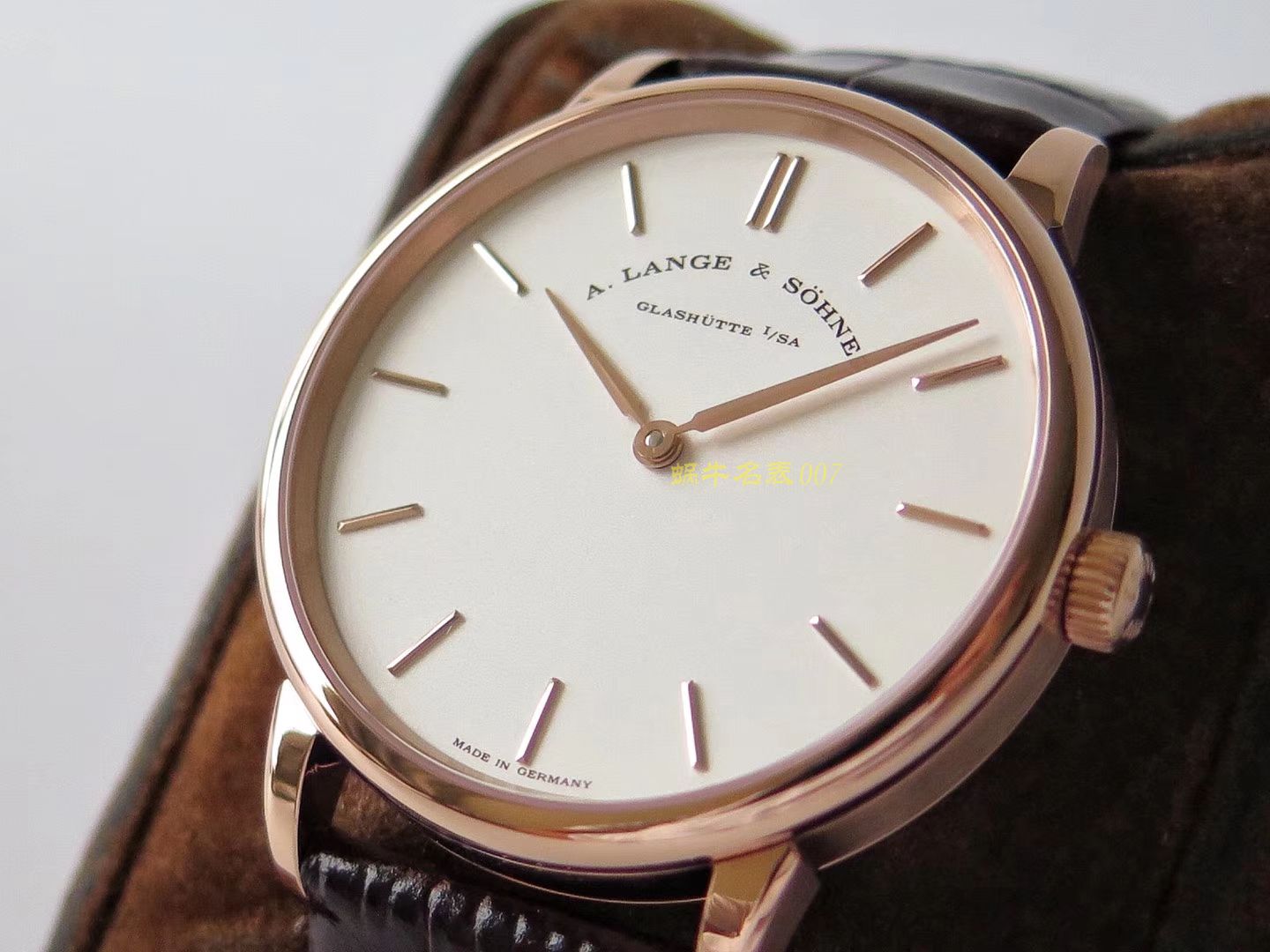 【SV一比一超A高仿手表】朗格SAXONIA系列211.033腕表（多面表盘可选） / LS016