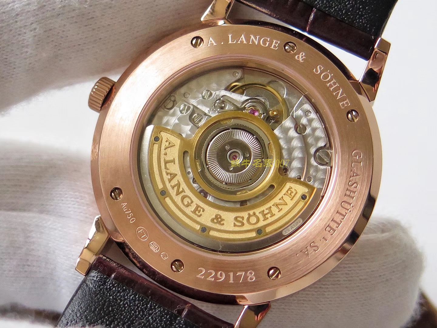 【SV一比一超A高仿手表】朗格SAXONIA系列211.033腕表（多面表盘可选） / LS016