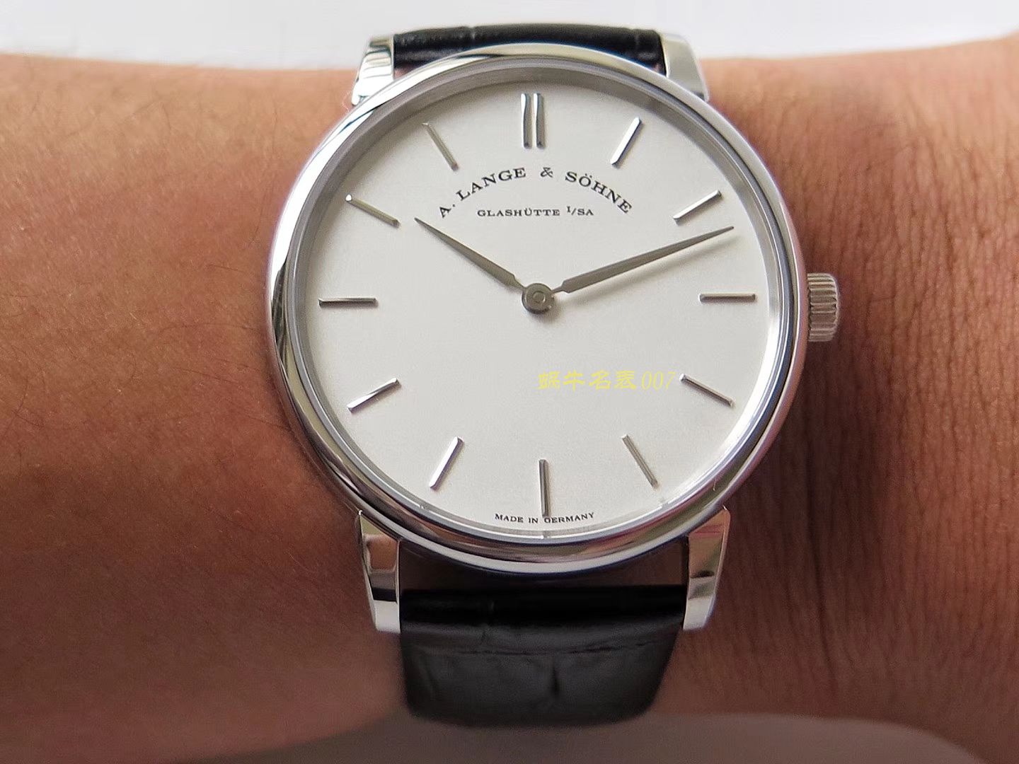 【SV一比一超A高仿手表】朗格SAXONIA系列211.033腕表（多面表盘可选） / LS016