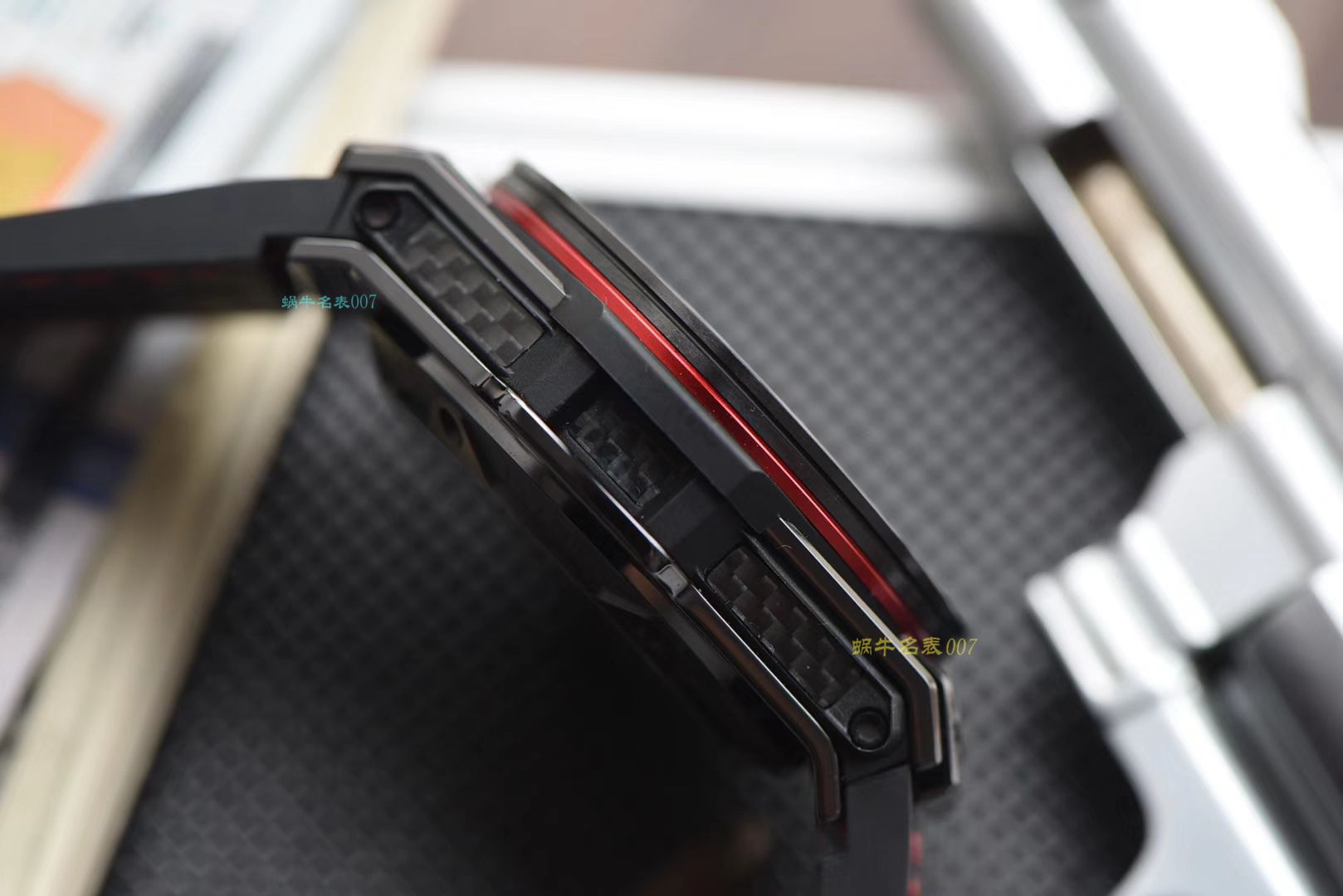 视频评测宇舶法拉利系列401.CX.0123.VR腕表一比一高仿【HBBV6最新力作‼️ Hublot  Ferrari Ceramic F11系列】 / YB062