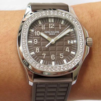 【PPF一比一顶级复刻高仿手表】PATEK PHILIPPE百达翡丽AQUANAUT系列5067A-023腕表女装