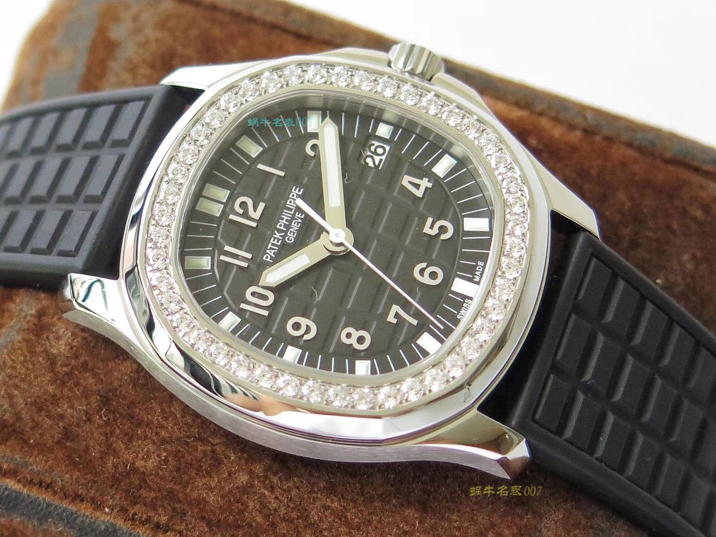 【PPF一比一超A高仿手表】百达翡丽AQUANAUT系列5067A-001 不锈钢腕表鹦鹉螺女装 / BD262