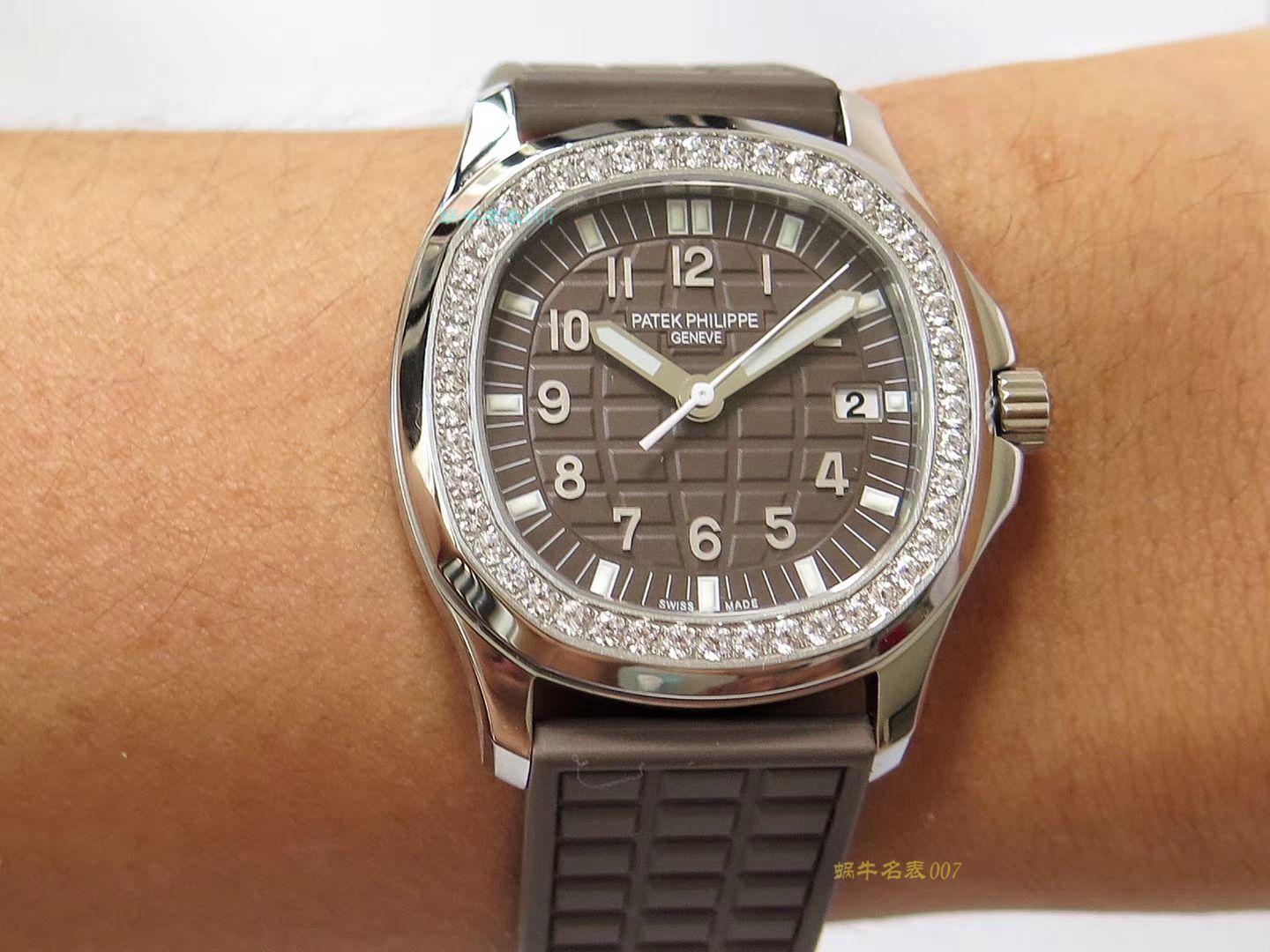 【PPF一比一顶级复刻高仿手表】PATEK PHILIPPE百达翡丽AQUANAUT系列5067A-023腕表女装 / BD261