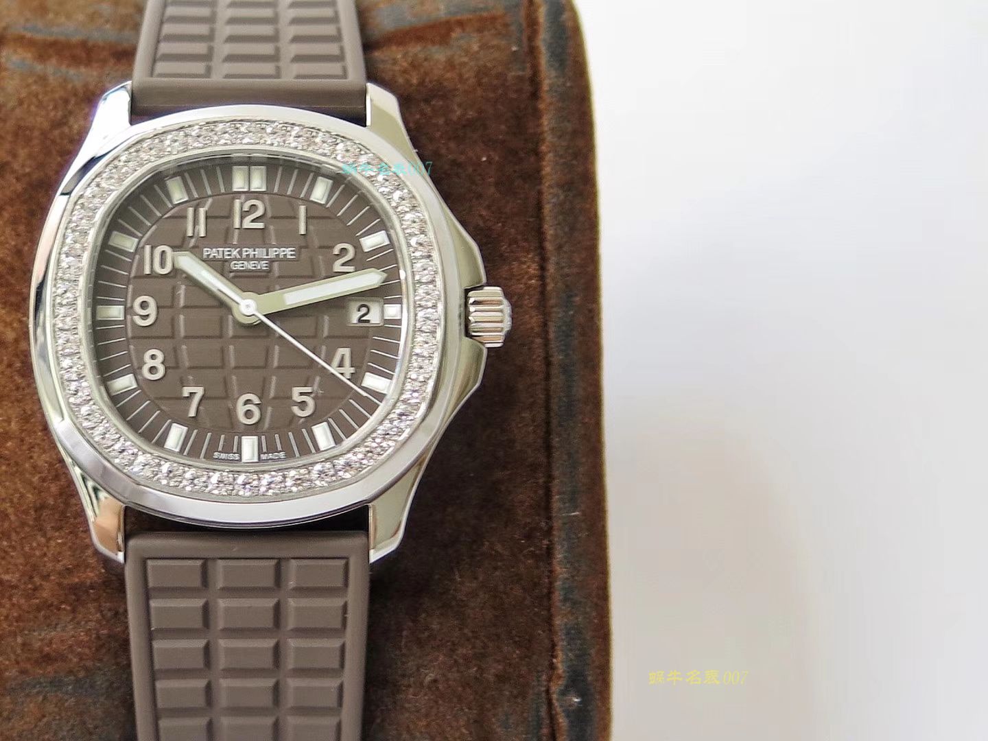 【PPF一比一顶级复刻高仿手表】PATEK PHILIPPE百达翡丽AQUANAUT系列5067A-023腕表女装 / BD261