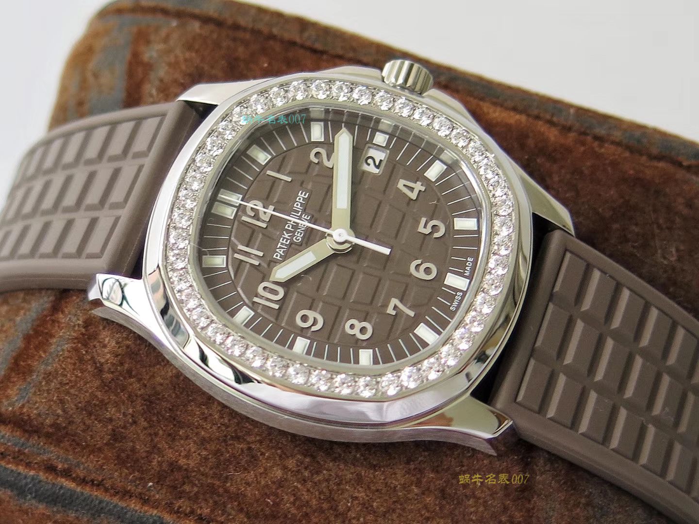 【PPF一比一顶级复刻高仿手表】PATEK PHILIPPE百达翡丽AQUANAUT系列5067A-023腕表女装 / BD261