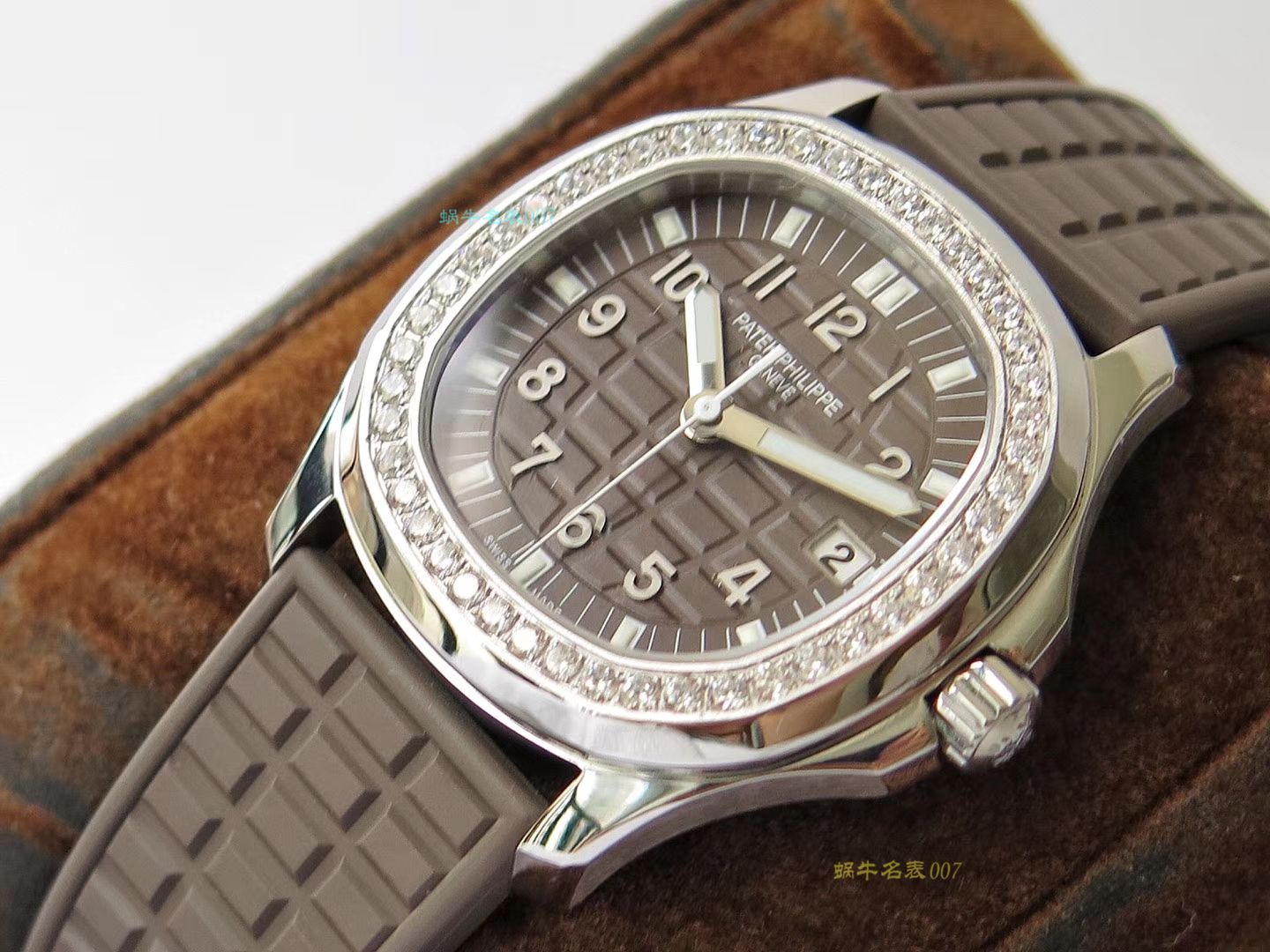 【PPF一比一顶级复刻高仿手表】PATEK PHILIPPE百达翡丽AQUANAUT系列5067A-023腕表女装 / BD261