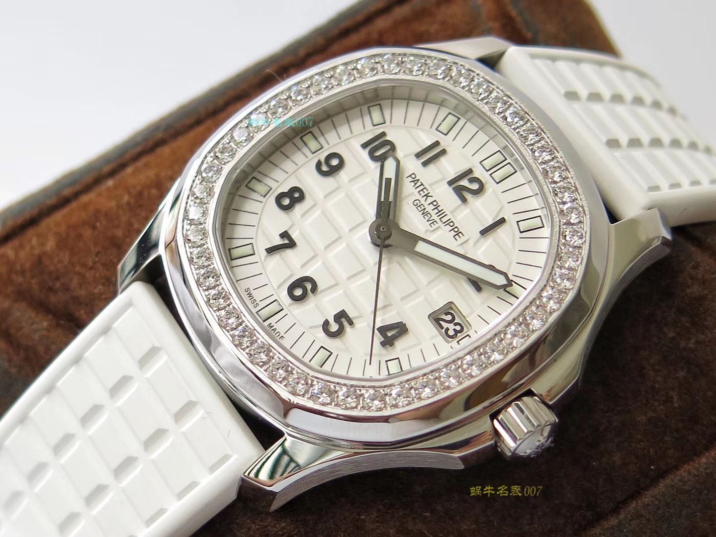 【PPF一比一超A精高仿手表】百达翡丽AQUANAUT系列5067A-024女士腕表 / BD239