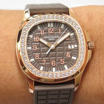 百达翡丽AQUANAUT系列5068R-001女士PATEK PHILIPPE腕表【PPF顶级复刻高仿手表】