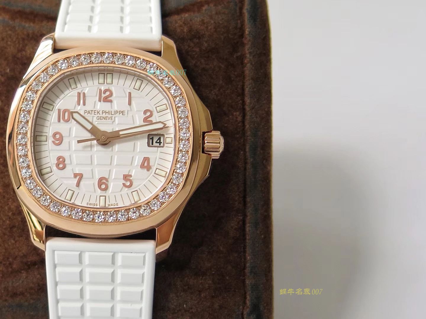 PATEK PHILIPPE百达翡丽AQUANAUT系列5068R-010腕表【PPF一比一 高仿百达翡丽鹦鹉螺女表】 / BD263