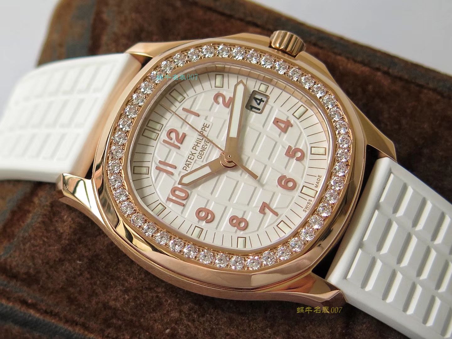 PATEK PHILIPPE百达翡丽AQUANAUT系列5068R-010腕表【PPF一比一 高仿百达翡丽鹦鹉螺女表】 / BD263