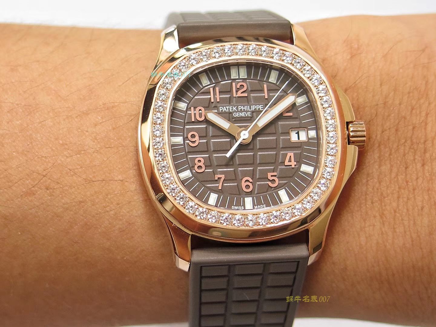 百达翡丽AQUANAUT系列5068R-001女士PATEK PHILIPPE腕表【PPF顶级复刻高仿手表】 / BD266