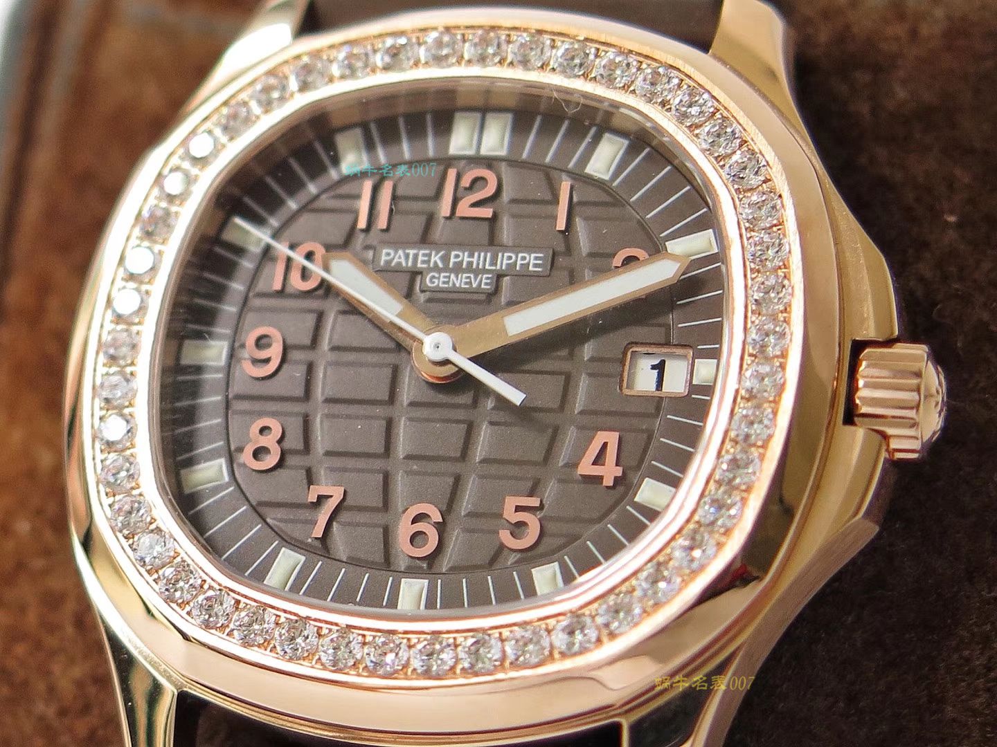 百达翡丽AQUANAUT系列5068R-001女士PATEK PHILIPPE腕表【PPF顶级复刻高仿手表】 / BD266