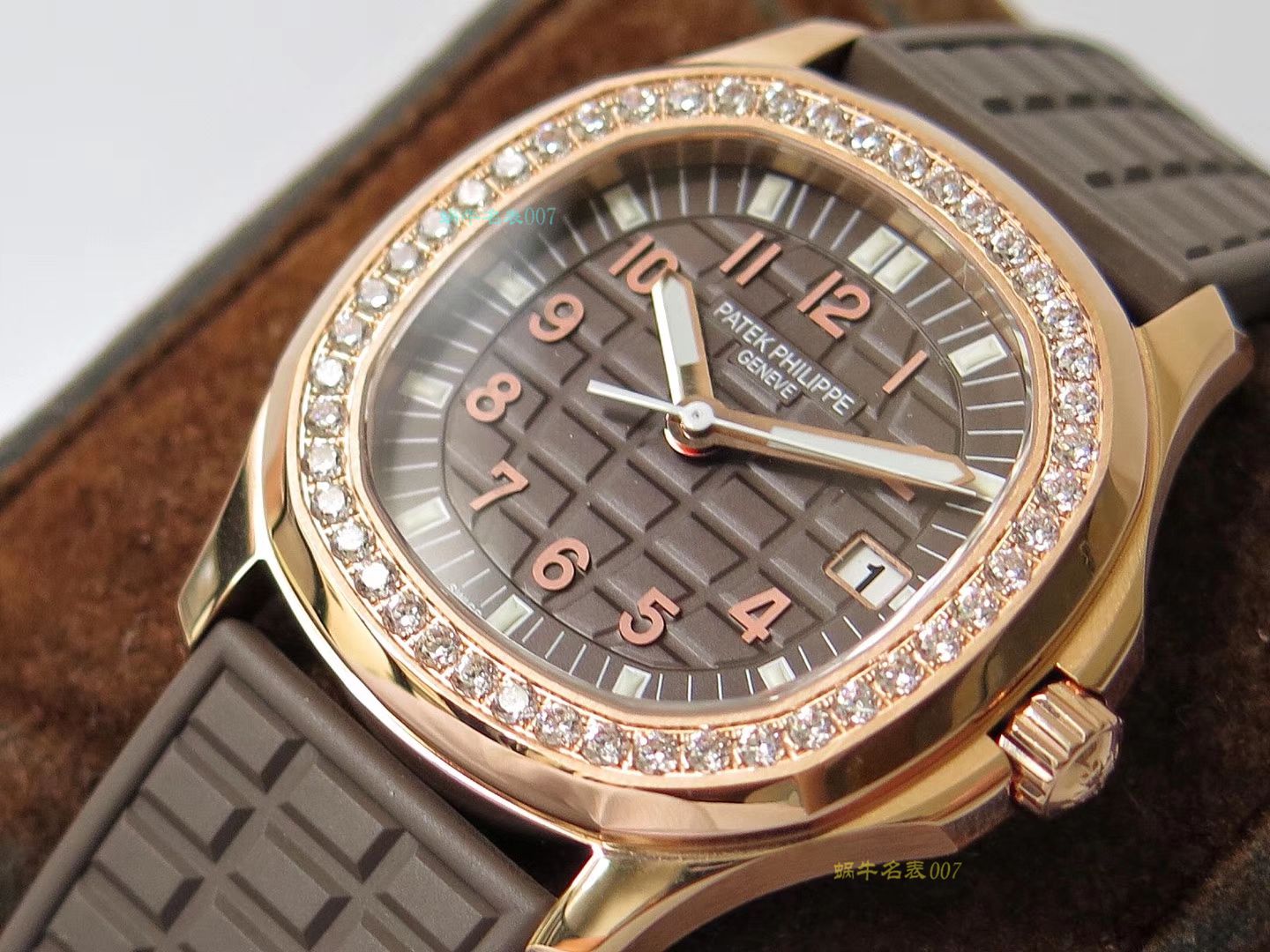 百达翡丽AQUANAUT系列5068R-001女士PATEK PHILIPPE腕表【PPF顶级复刻高仿手表】 / BD266