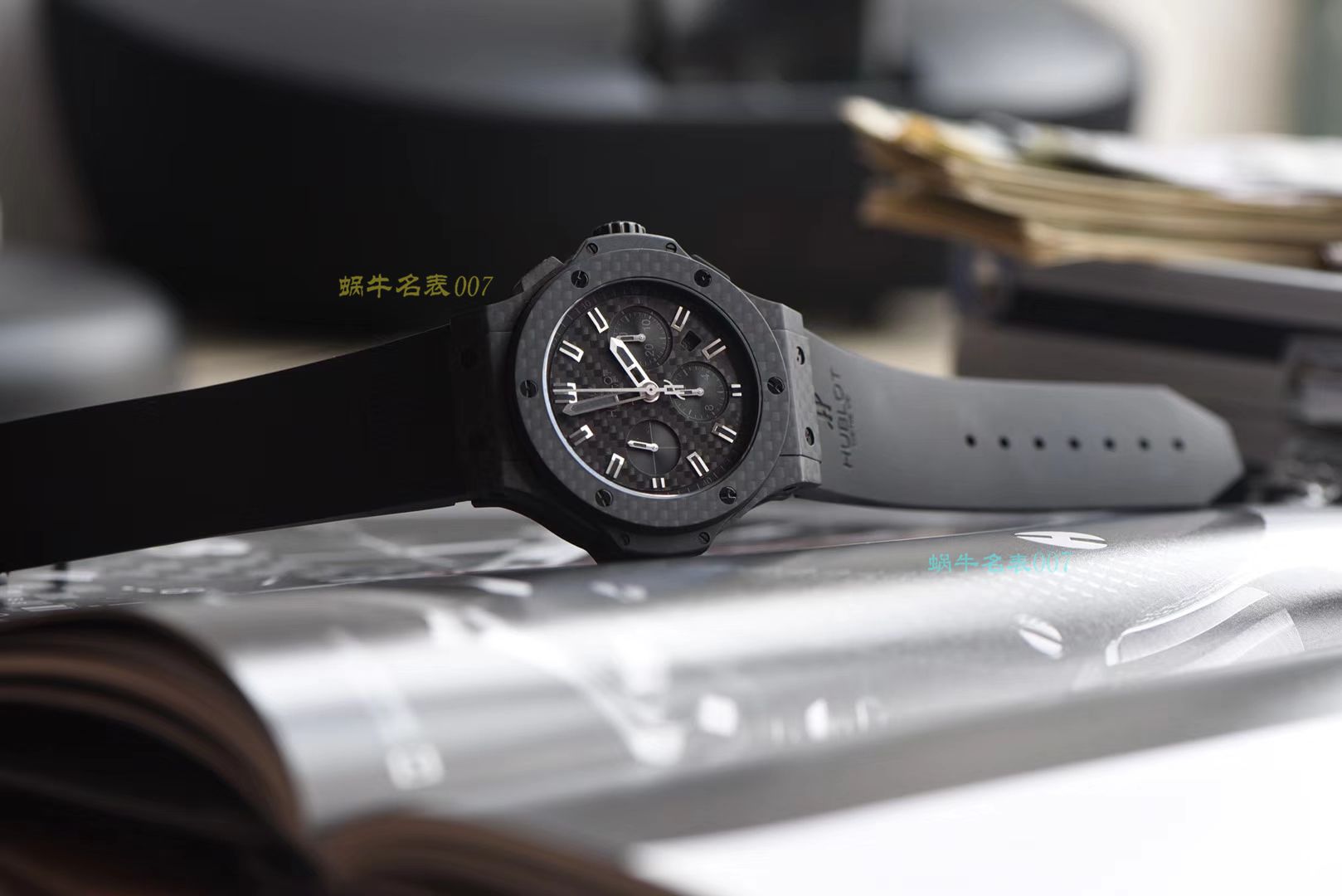 【视频评测V6厂一比一超A高仿宇舶碳纤维手表】HUBLOT宇舶系列301.QX.1724.RX腕表 / YB063