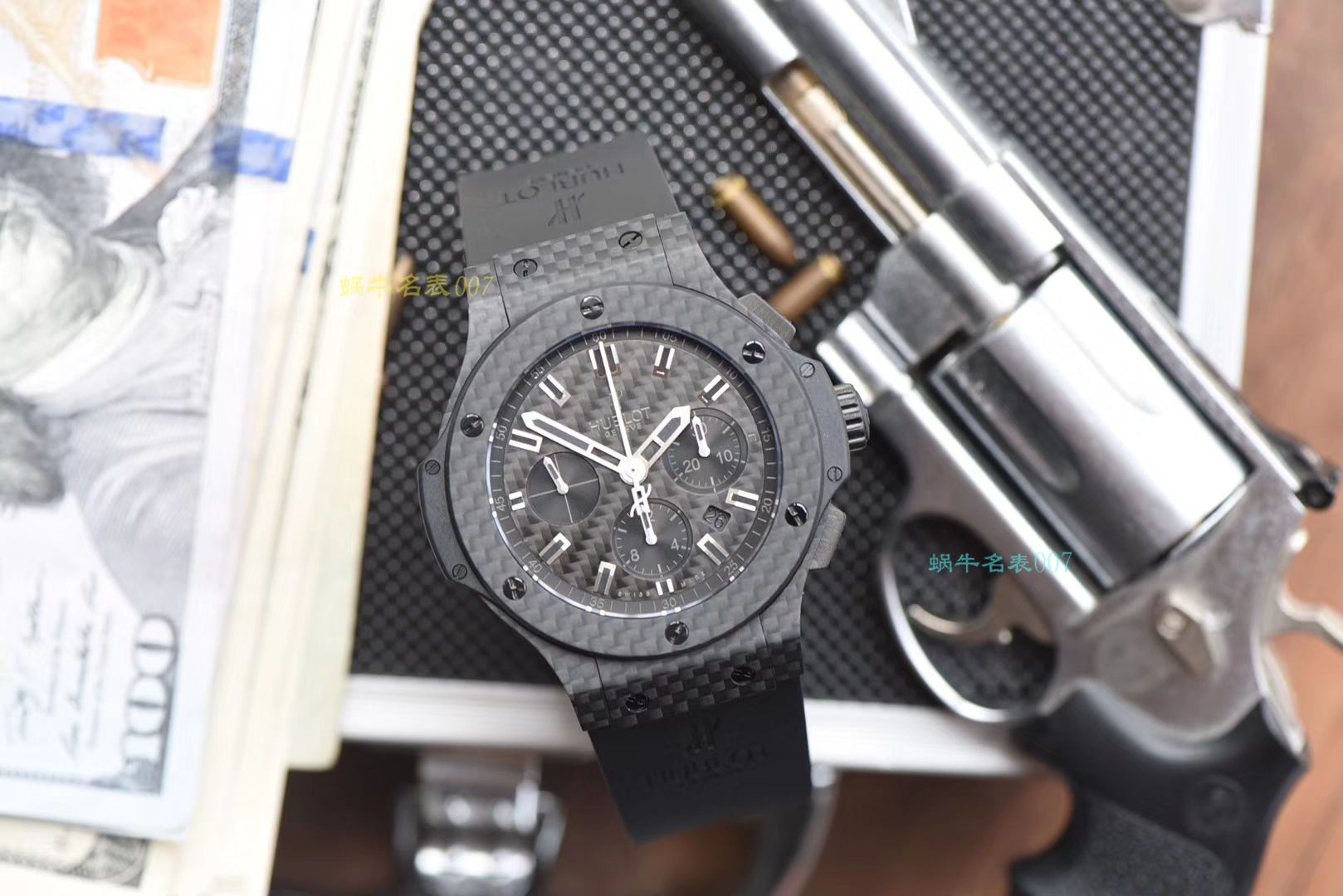 【视频评测V6厂一比一超A高仿宇舶碳纤维手表】HUBLOT宇舶系列301.QX.1724.RX腕表 / YB063