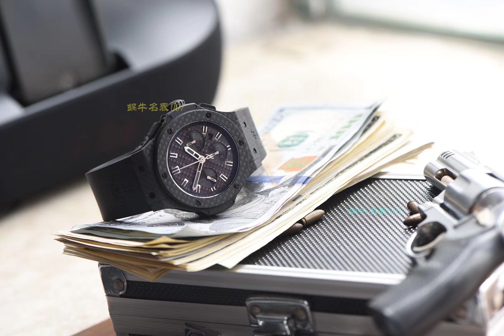 【视频评测V6厂一比一超A高仿宇舶碳纤维手表】HUBLOT宇舶系列301.QX.1724.RX腕表 / YB063