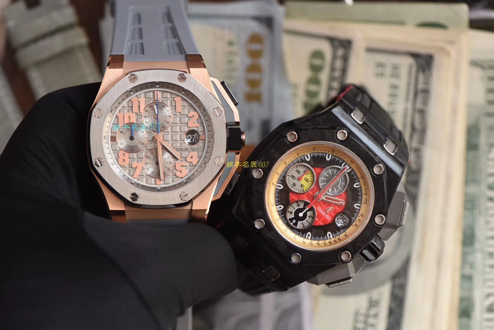 【视频评测JF厂一比一高精仿手表】爱彼AP皇家橡树离岸型詹姆斯签名特别版26210OI.OO.A109CR.01腕表 / APDB043