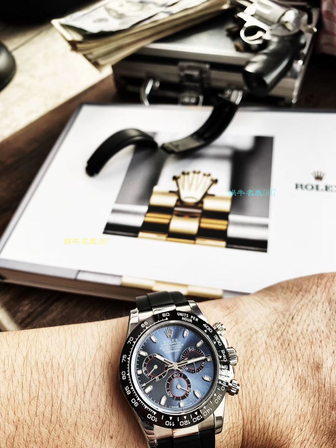 劳力士宇宙计型迪通拿系列116509 蓝盘腕表【NOOB厂一比一顶级复刻高仿手表】 / R271