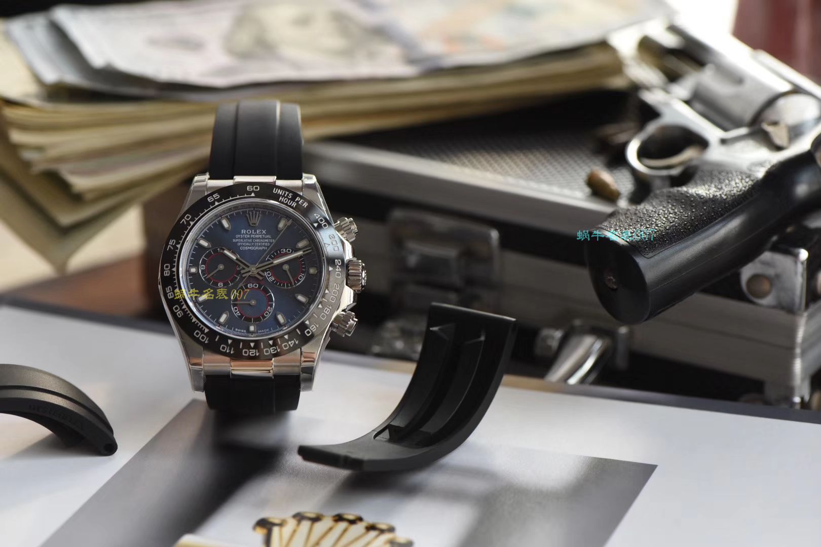 劳力士宇宙计型迪通拿系列116509 蓝盘腕表【NOOB厂一比一顶级复刻高仿手表】 / R271