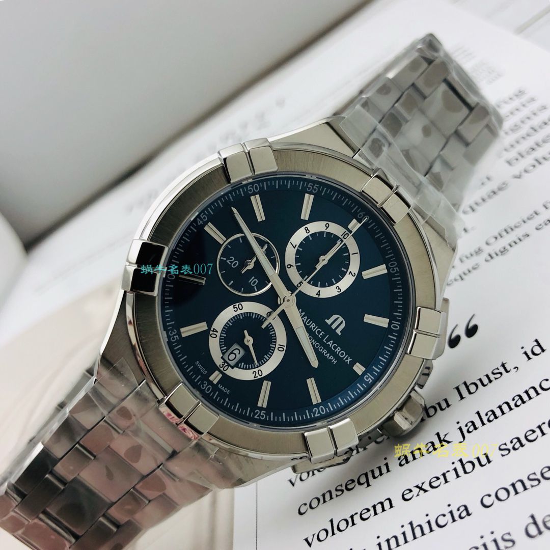 【渠道原单Maurice Lacroix】艾美AIKON系列A11018-SS002-430-1腕表 / AI07