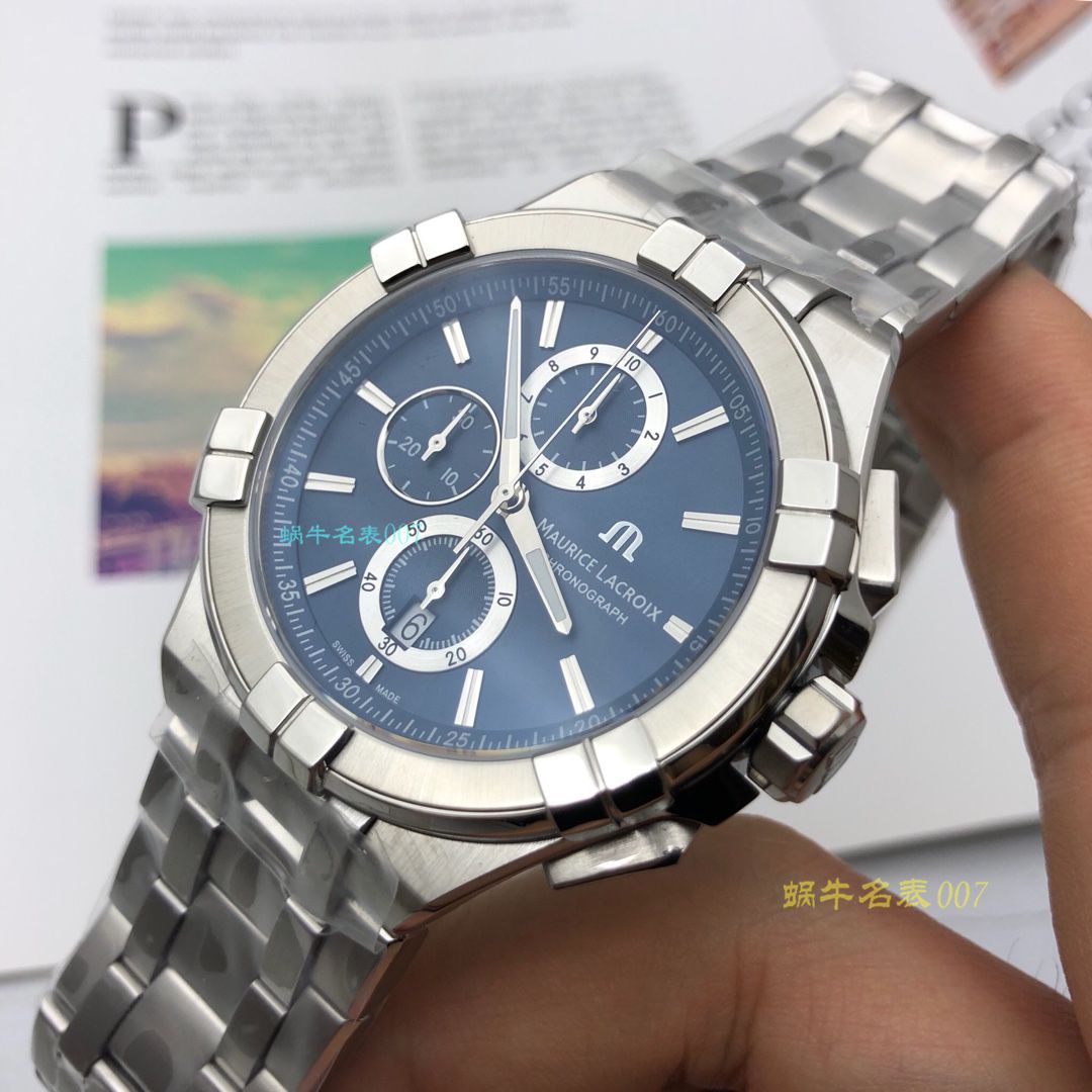 【渠道原单Maurice Lacroix】艾美AIKON系列A11018-SS002-430-1腕表 / AI07