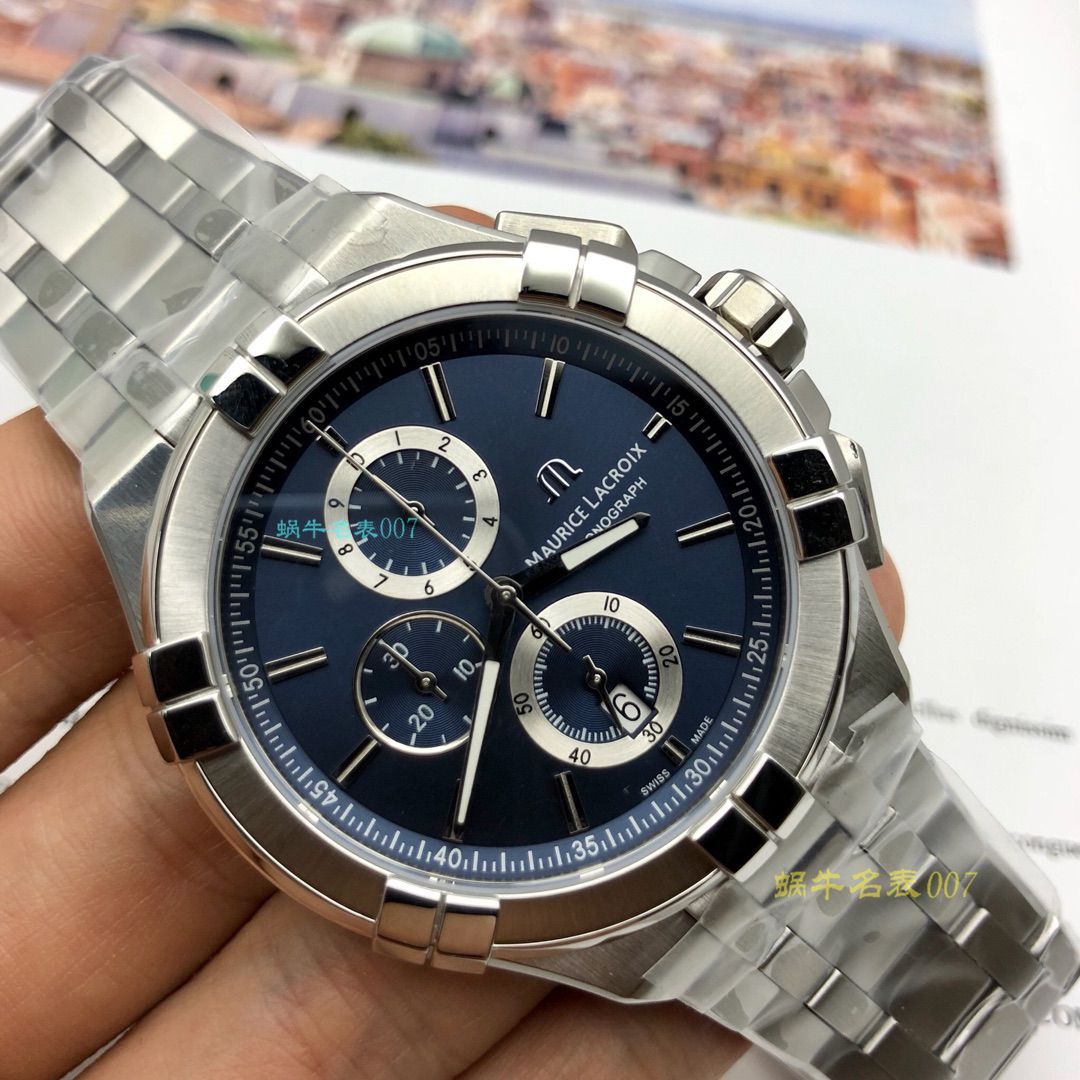 【渠道原单Maurice Lacroix】艾美AIKON系列A11018-SS002-430-1腕表 / AI07