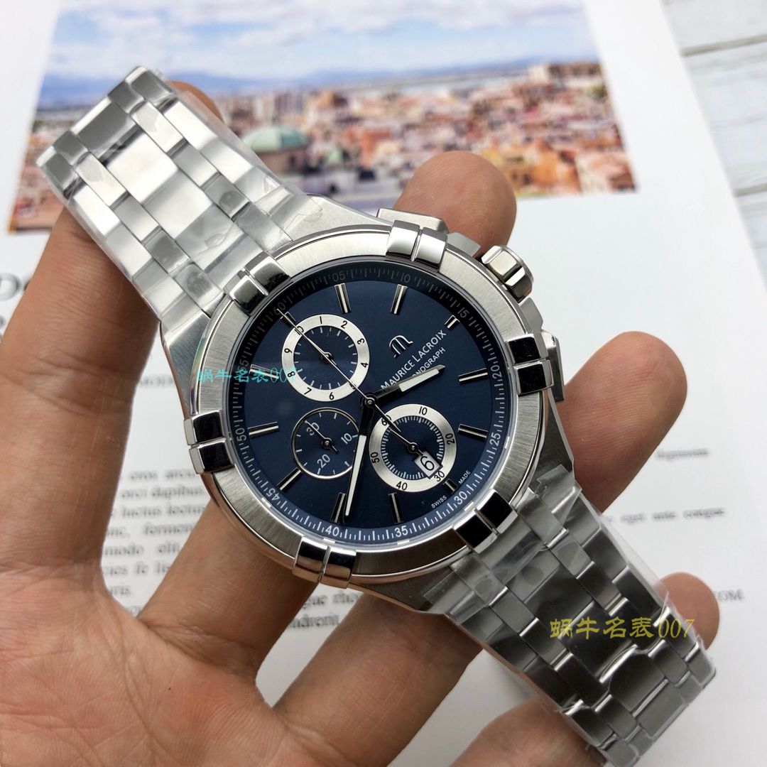 【渠道原单Maurice Lacroix】艾美AIKON系列A11018-SS002-430-1腕表 / AI07