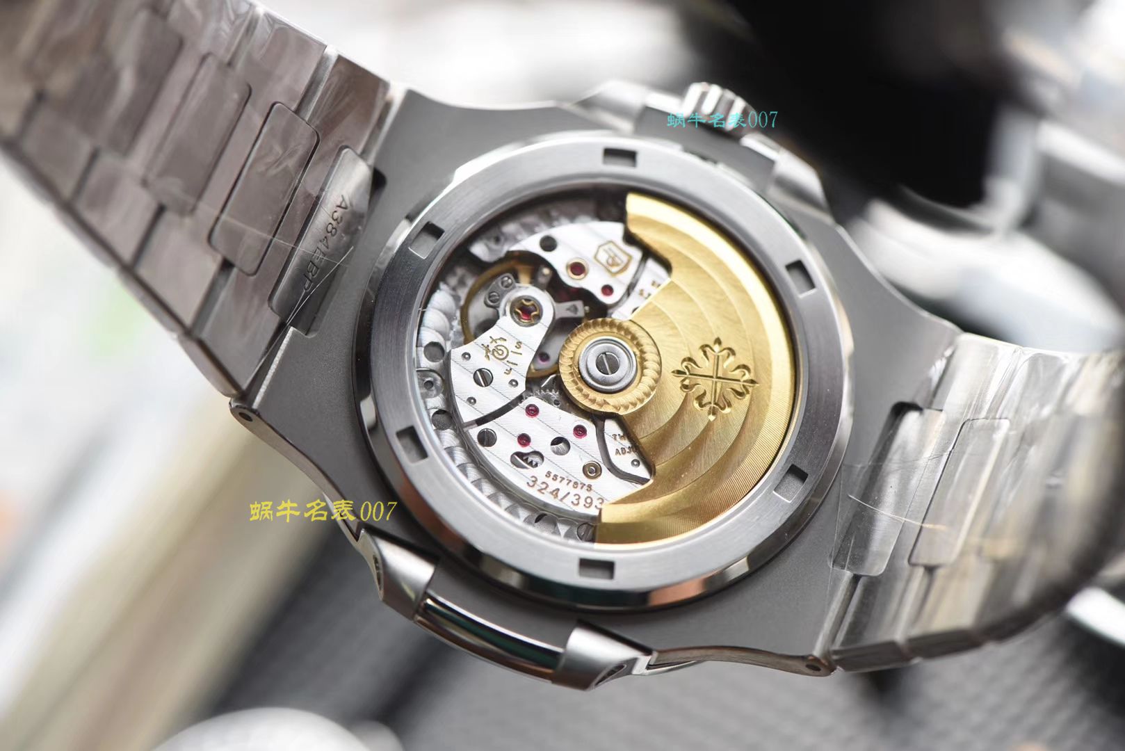 【PPF超级PATEK PHILIPPE鹦鹉螺重磅来袭！“灰蓝”】百达翡丽运动优雅顶级复刻高仿5711/1A 010 不锈钢腕表(高仿鹦鹉螺)2019年钢表王座的开年重器 / BD267