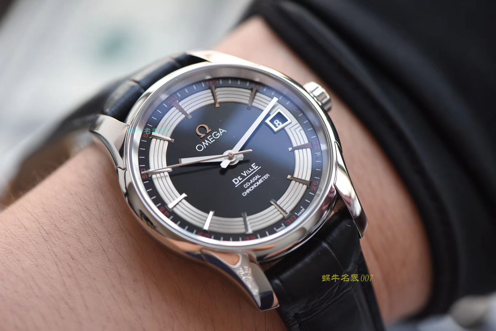 （视频评测）欧米茄碟飞复刻高仿431.30.41.21.01.001腕表【VS厂蝶飞侧透经典款黑面】 / M370