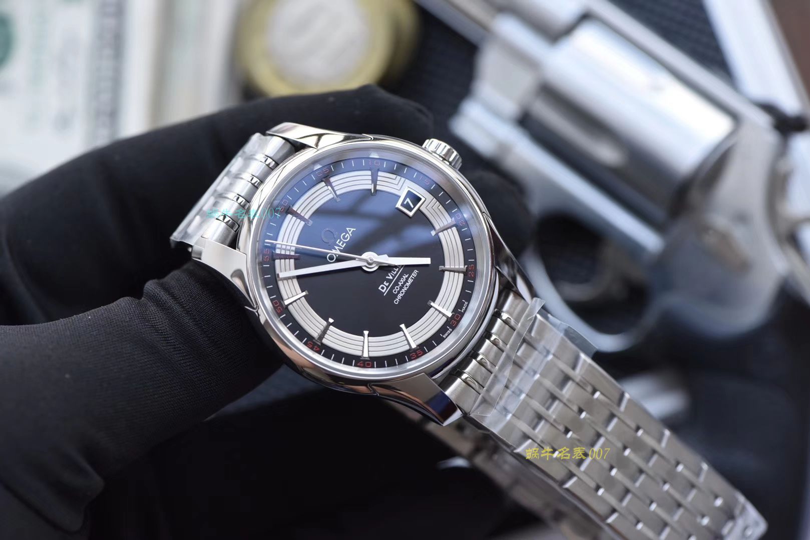 （视频评测）欧米茄碟飞复刻高仿431.30.41.21.01.001腕表【VS厂蝶飞侧透经典款黑面】 / M370