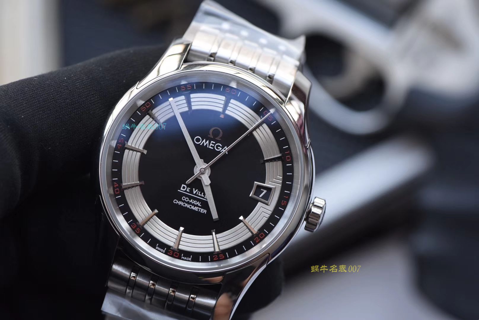 （视频评测）欧米茄碟飞复刻高仿431.30.41.21.01.001腕表【VS厂蝶飞侧透经典款黑面】 / M370