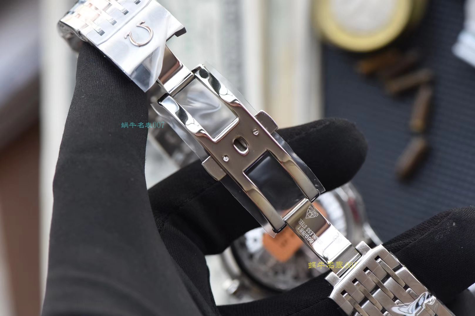 （视频评测）欧米茄碟飞复刻高仿431.30.41.21.01.001腕表【VS厂蝶飞侧透经典款黑面】 / M370