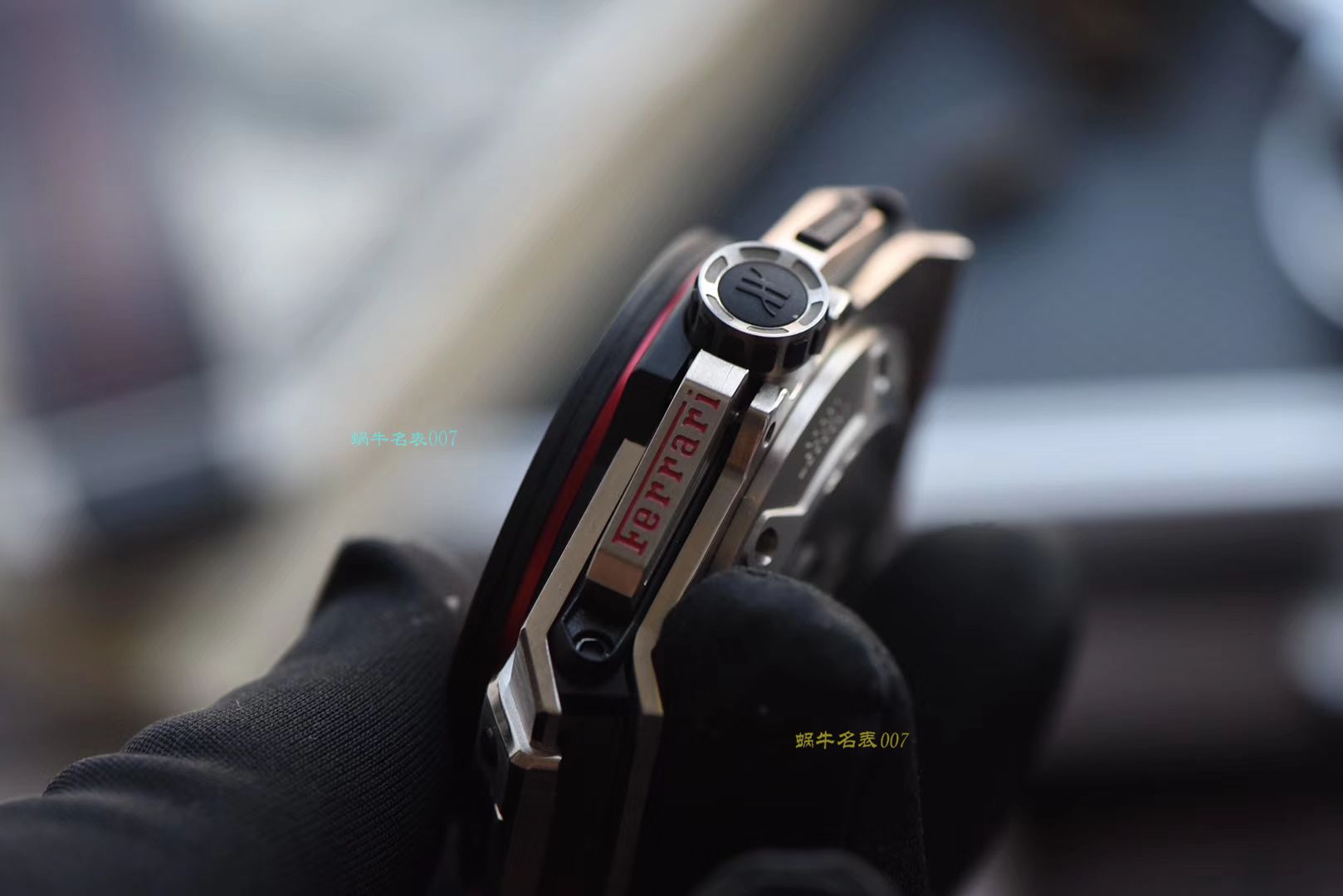 【视频评测V6出品】Hublot  Ferrari Titanium F3系列 宇舶法拉利401.NQ.0123.VR腕表 / YB066