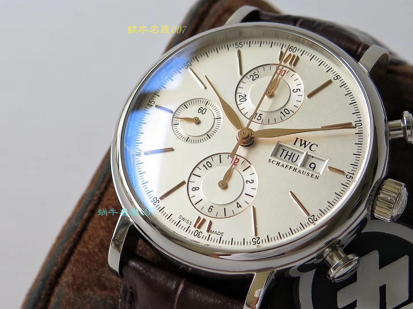 ZF匠心之作IWC波涛菲诺系列多功能计时码表一比一复刻高仿万国IW391007，IW391031，IW391029，IW391019腕表 / IW356