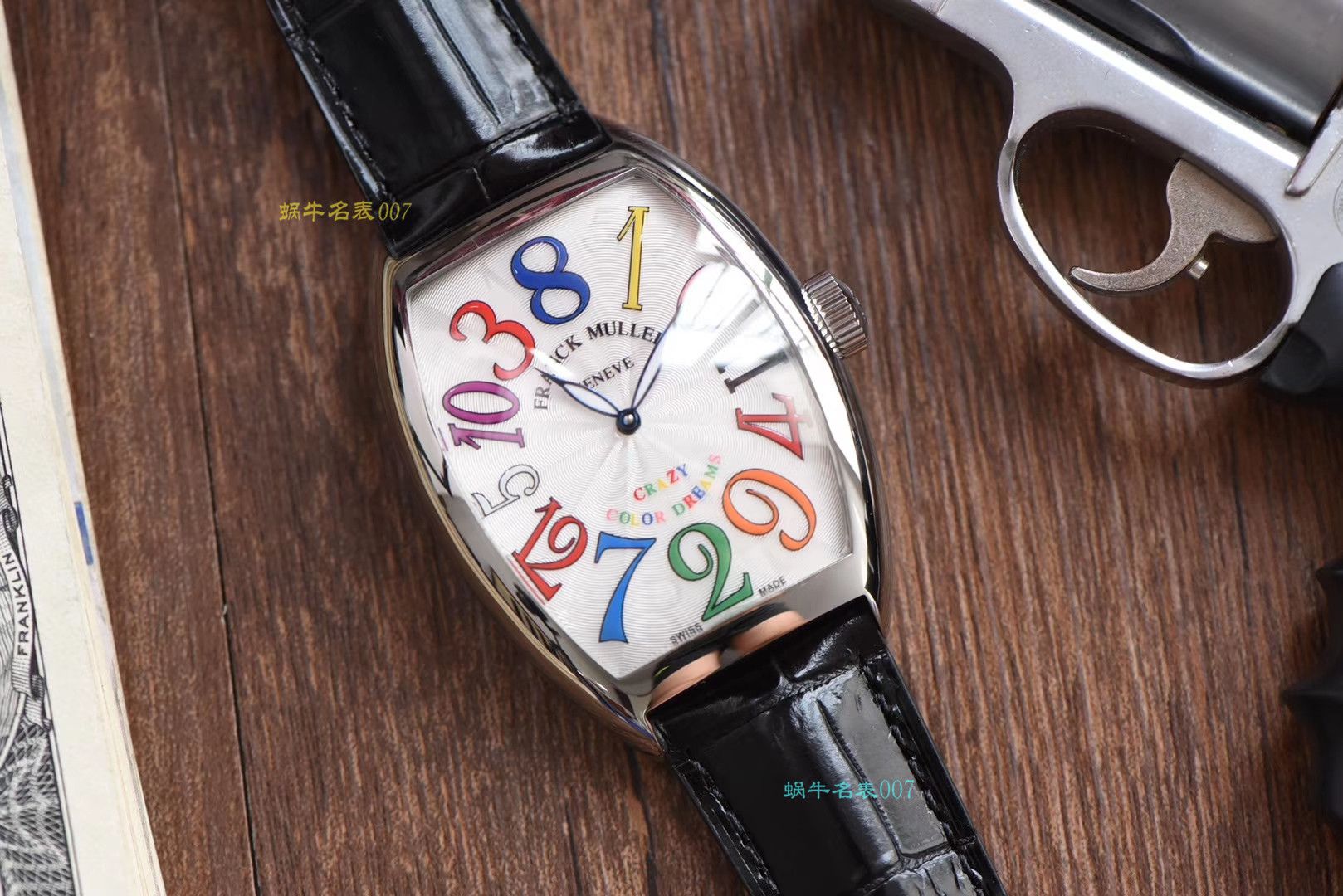 【台湾厂超A精仿法兰克穆勒手表】Franck Muller法穆兰CRAZY HOURS 系列8880 CH COL DRM腕表 / FL037