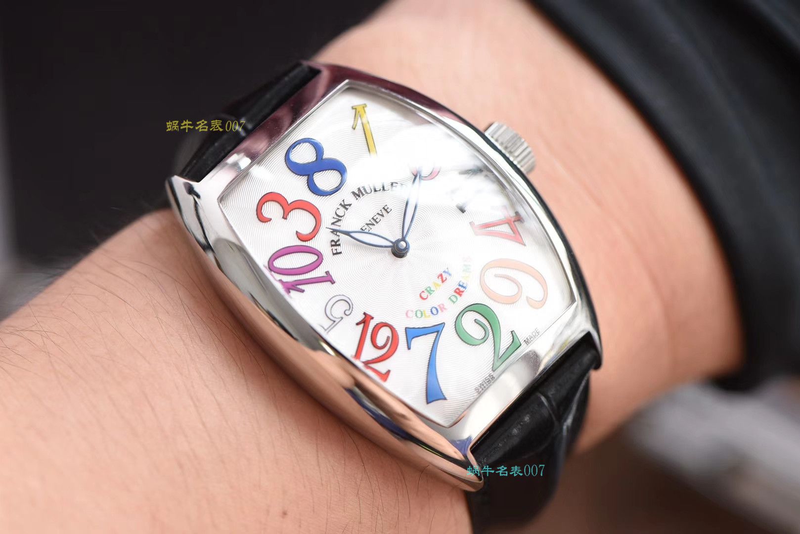 【台湾厂超A精仿法兰克穆勒手表】Franck Muller法穆兰CRAZY HOURS 系列8880 CH COL DRM腕表 / FL037