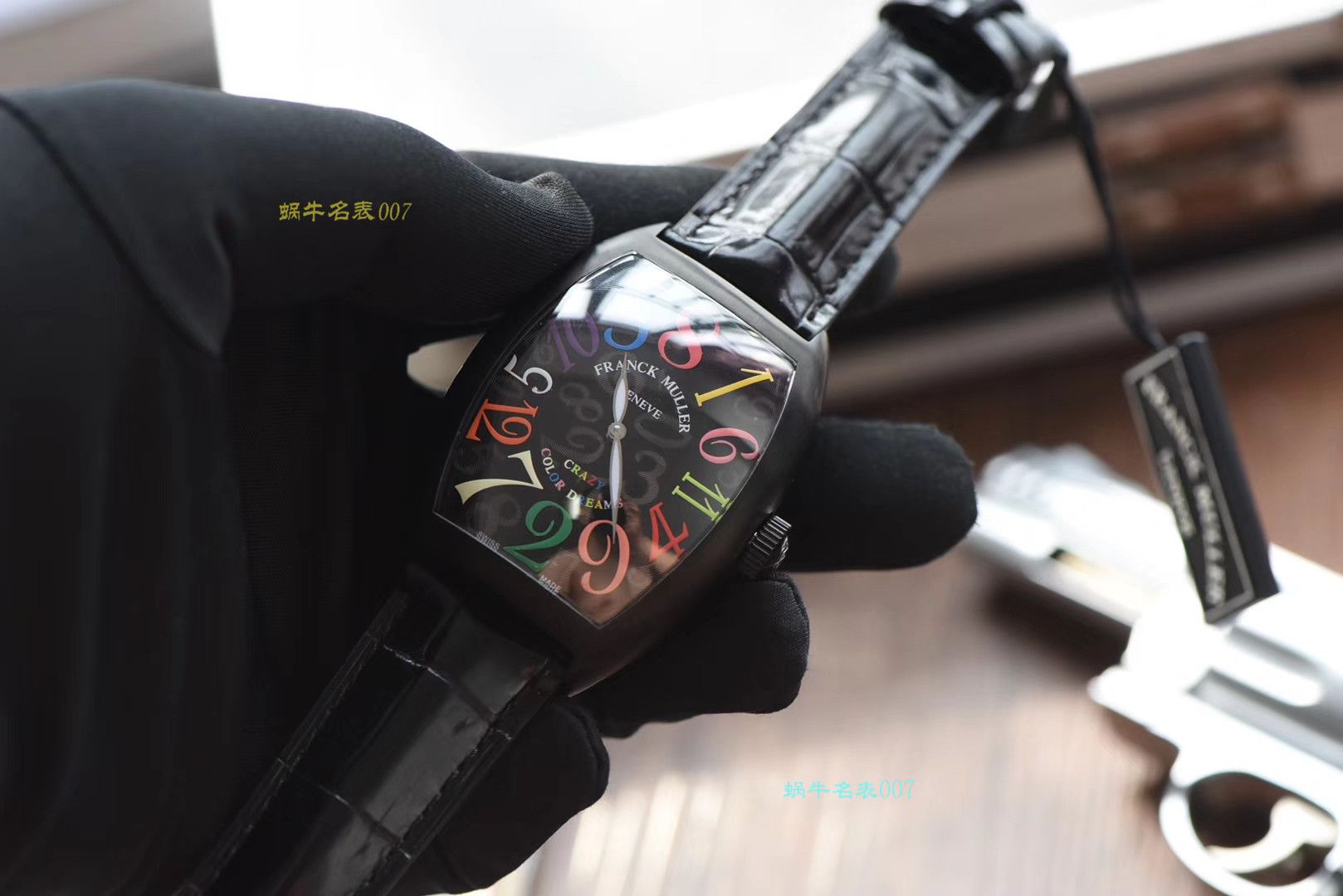 【台湾厂一比一复刻高仿Franck Muller手表】法穆兰CRAZY HOURS 系列8880 CH NR COL DRM腕表 / FL060