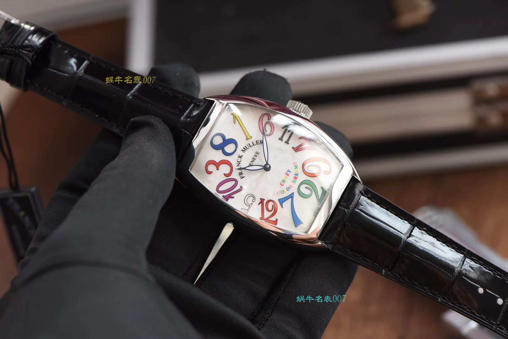 【台湾厂超A精仿法兰克穆勒手表】Franck Muller法穆兰CRAZY HOURS 系列8880 CH COL DRM腕表 / FL037
