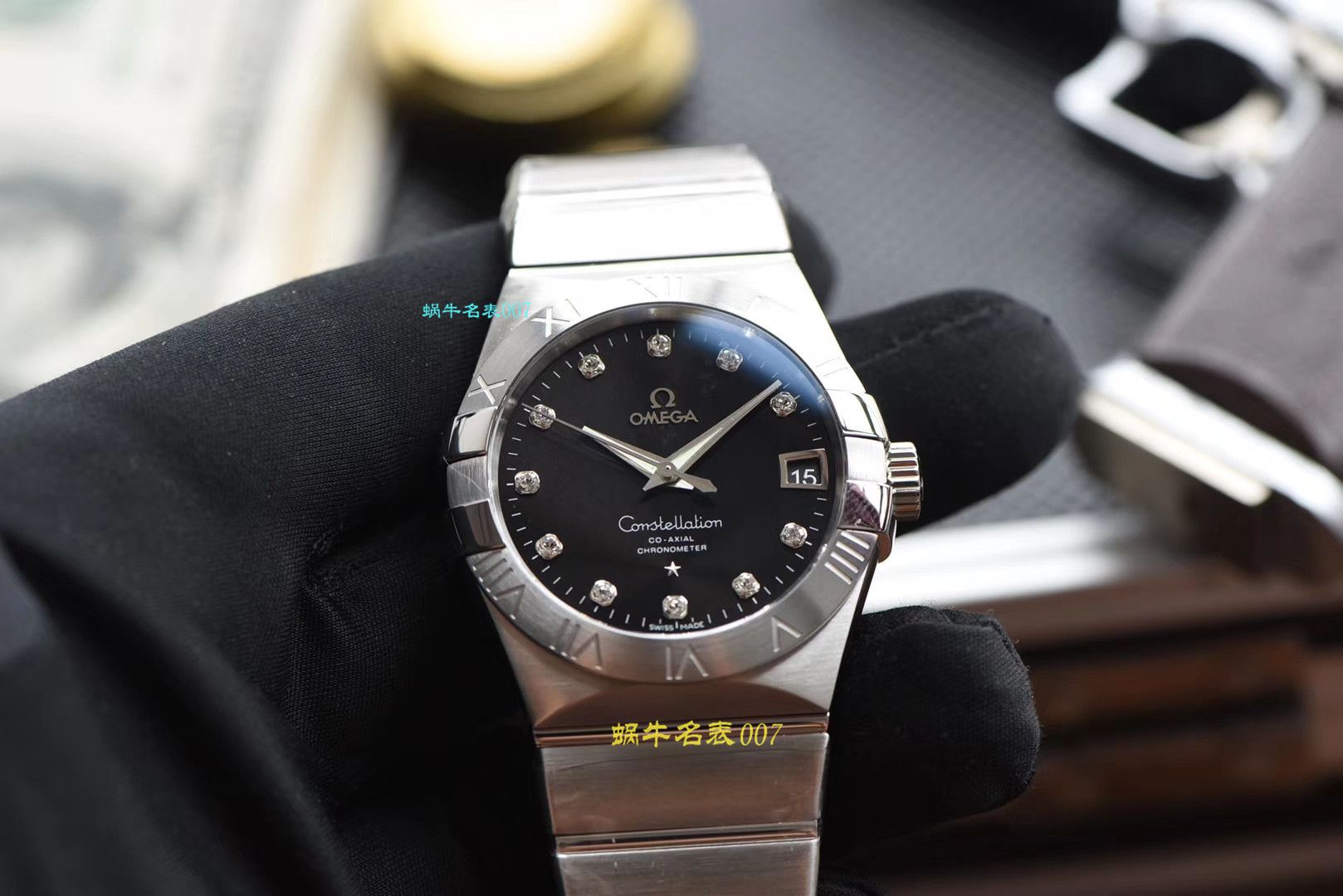 【视频评测VS厂一比一精仿星座】欧米茄星座顶级复刻123.10.38.21.51.001腕表 / M383